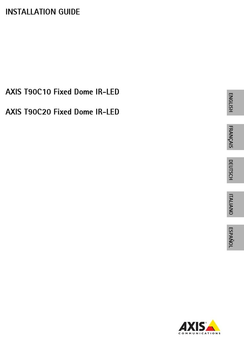 Axis T90C10 installation guide