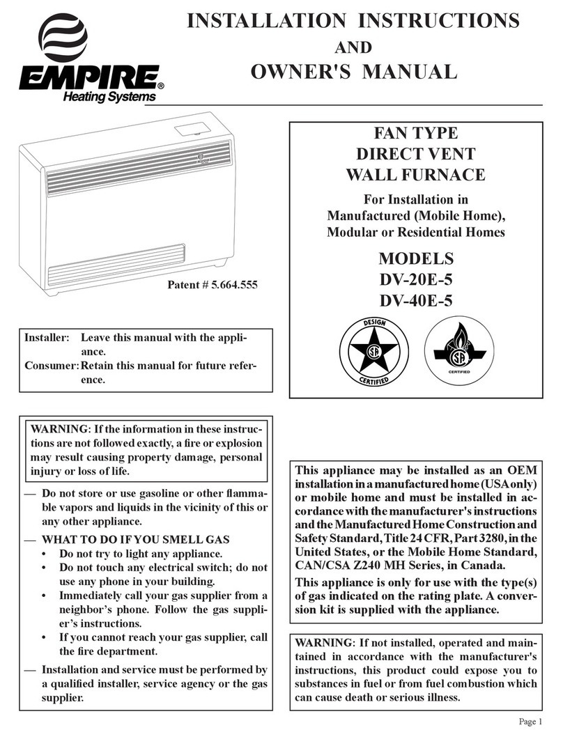 Empire DV-20E-5 Quick start guide