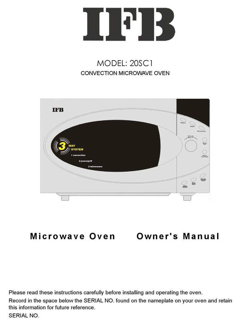 IFB 20SC1 User manual