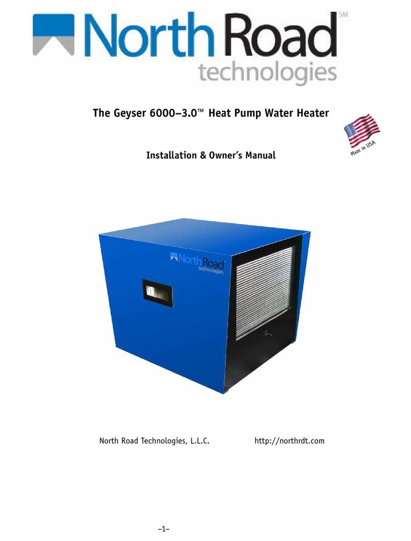 North Road Technologies Geyser 6000-3.0 Installation & owner's manual North Road Technologies Geyser 6000-3.0 Installation & owner's manual
