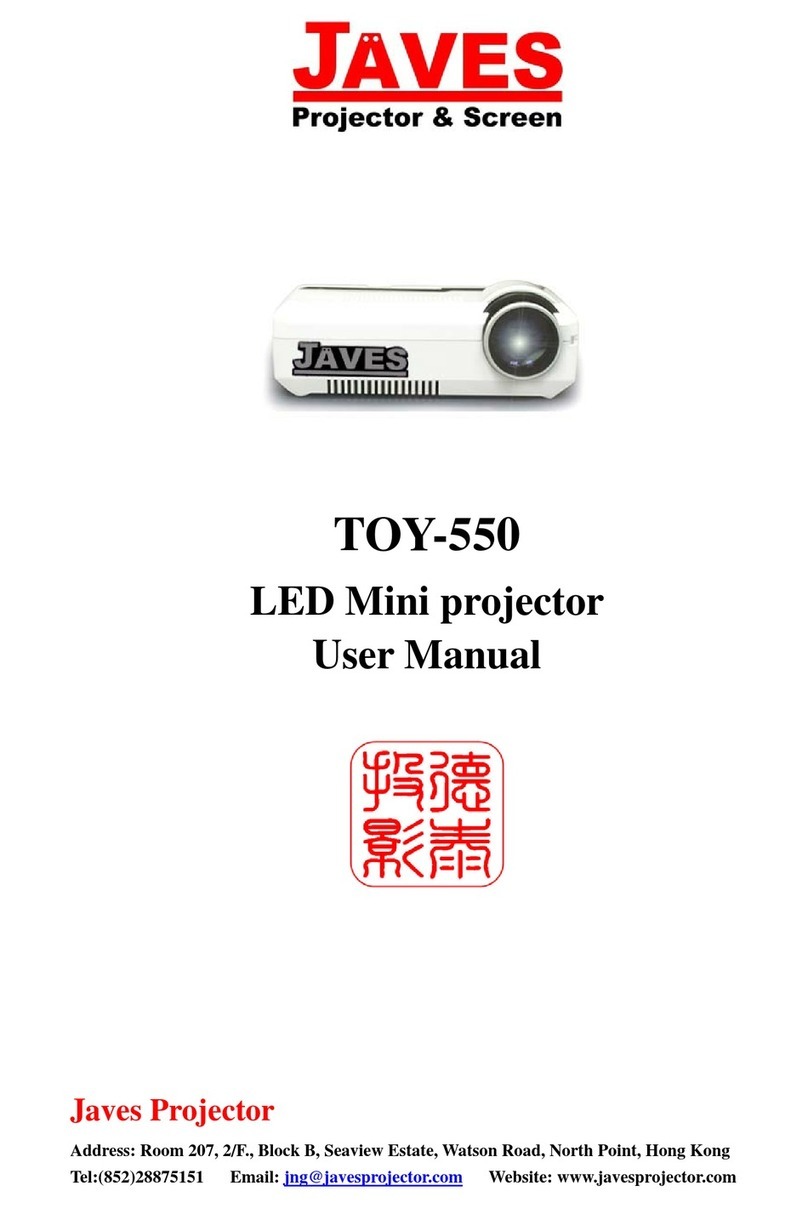 Javes TOY-550 User manual