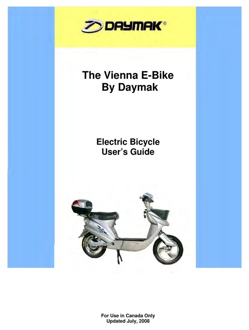 Daymak Vienna E-Bike User manual