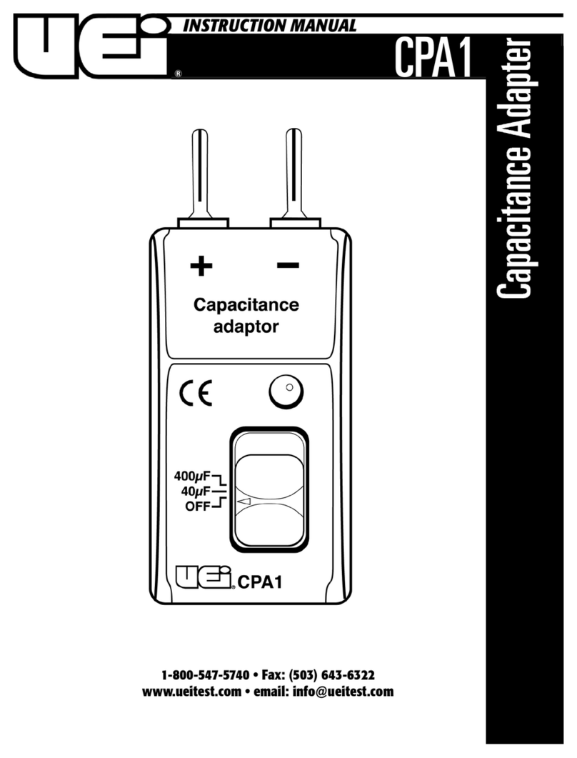 UEi CPA1 instruction manual