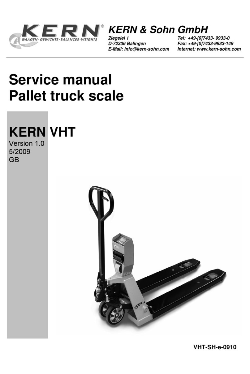 KERN VHT User manual