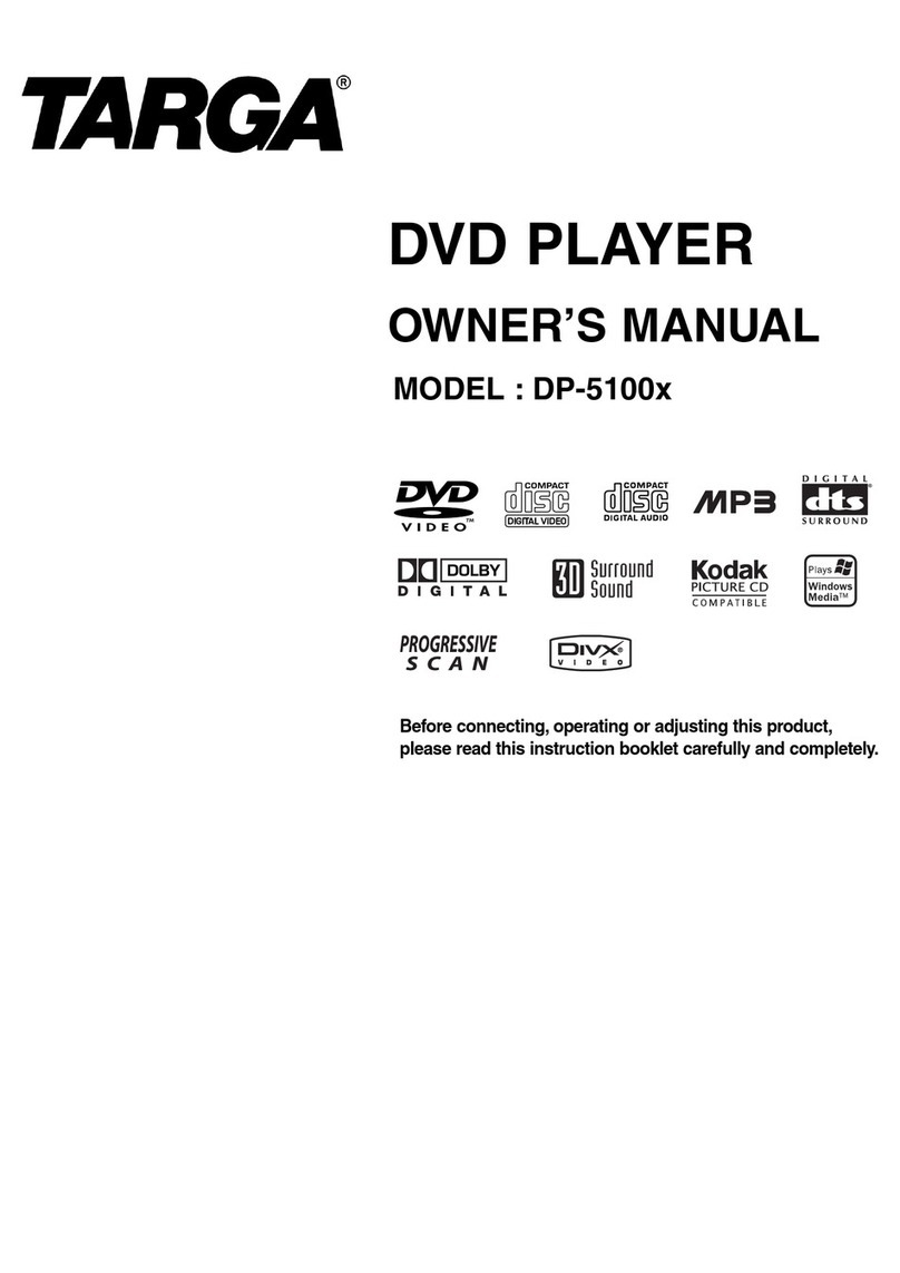 Targa DP-5100 User manual