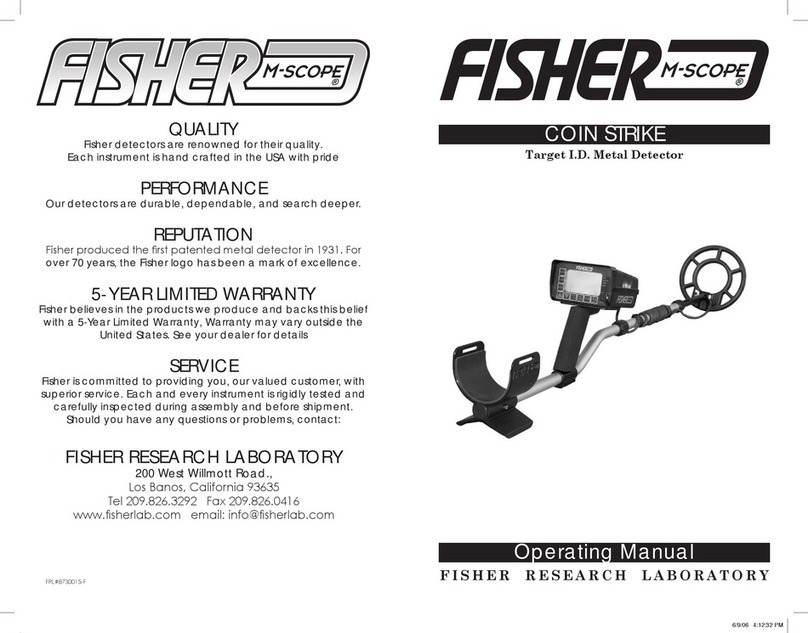 Fisher COIN STRIKE User manual