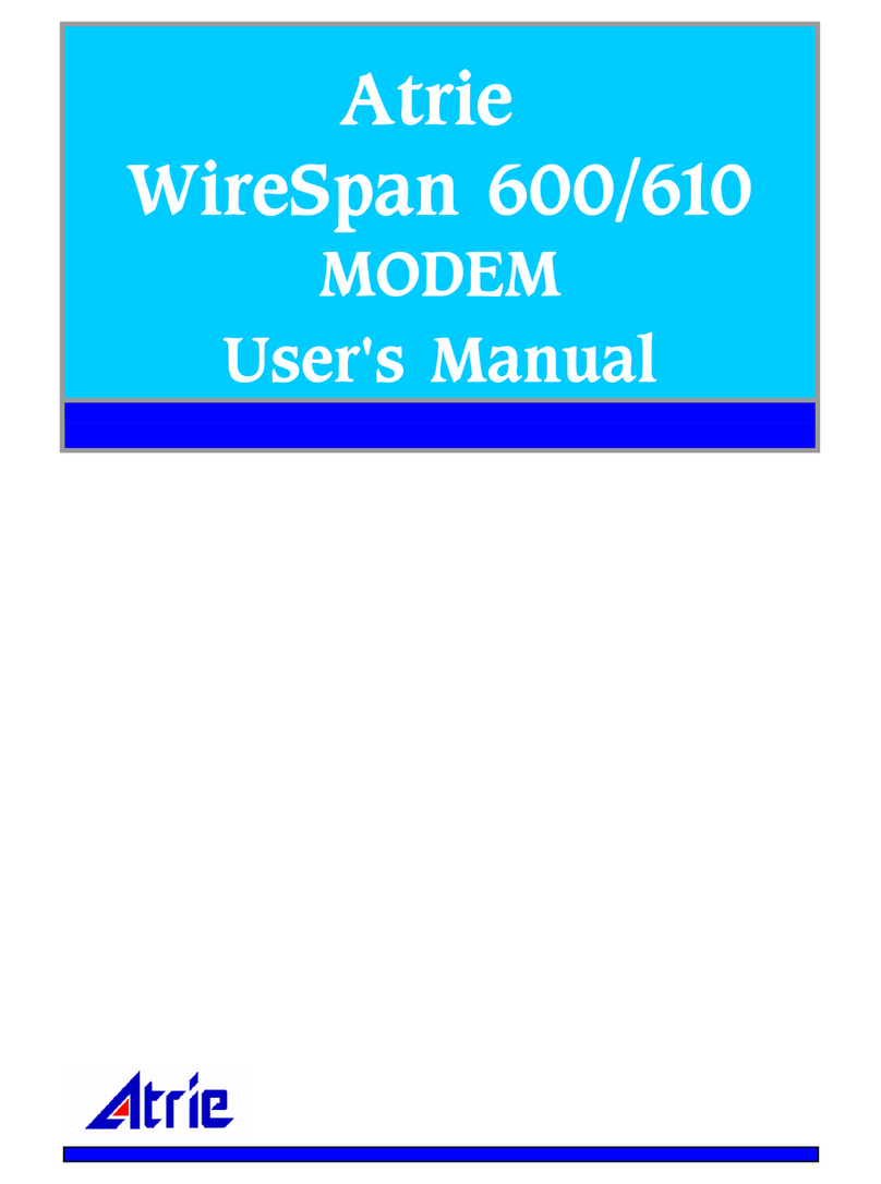 Atrie WireSpan 600 user manual