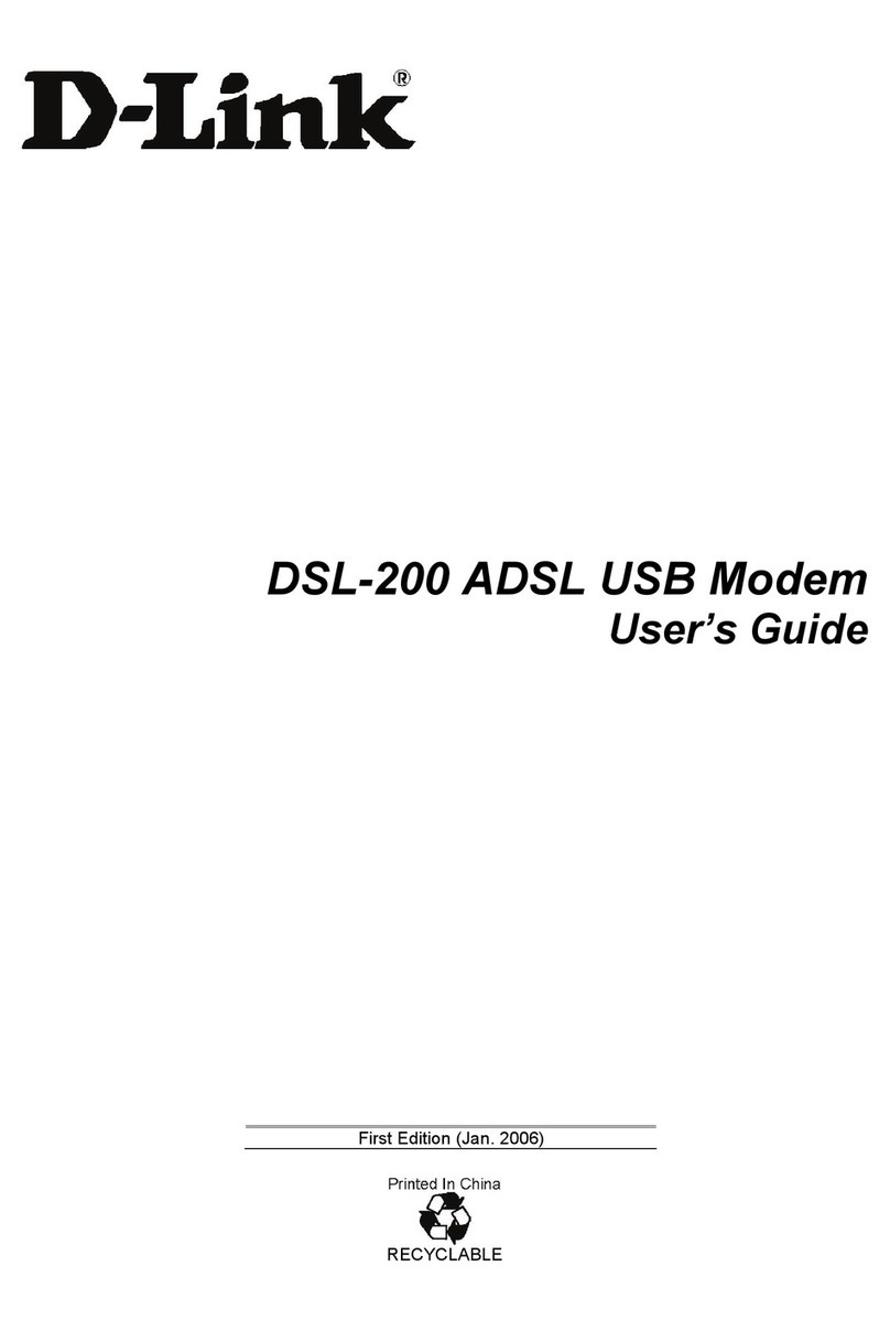 D-Link DSL-200 User manual