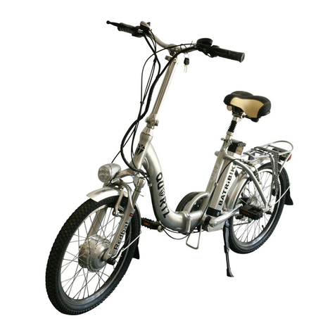 Batribike Quartz user manual