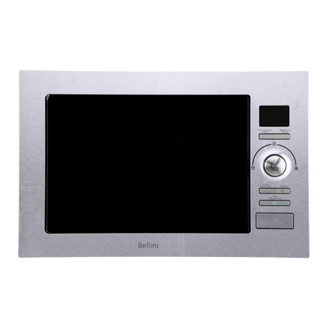 Bellini BMW625TKX Installation and user manual