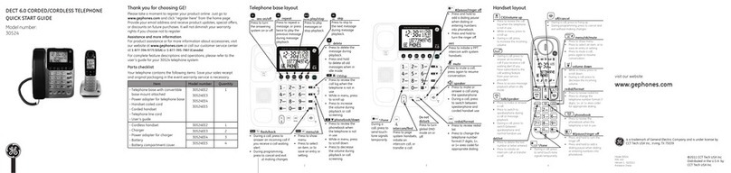 GE 30524 User manual