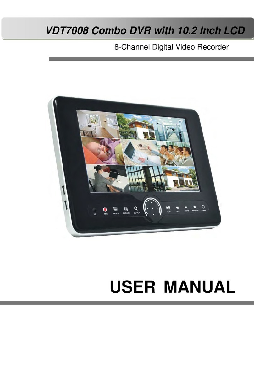 AVC Technology VDT7008 user manual