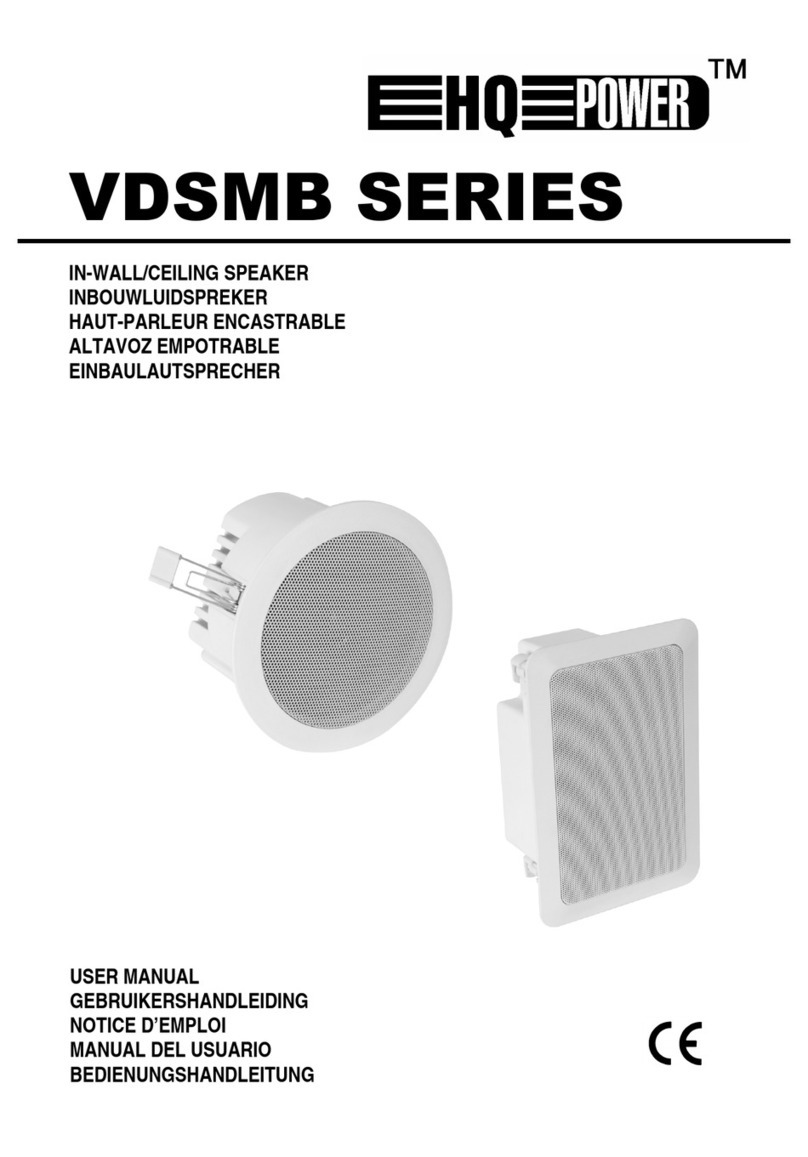 HQ Power VDSMB SERIES user manual