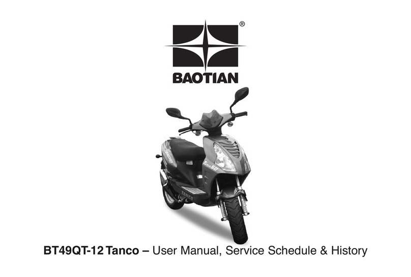 Baotian BT49QT-12 Tanco user manual