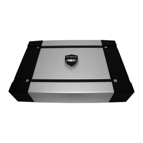 Wet Sounds HT-4 User manual