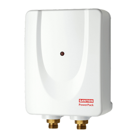 Santon PowerPack Installation and user instructions