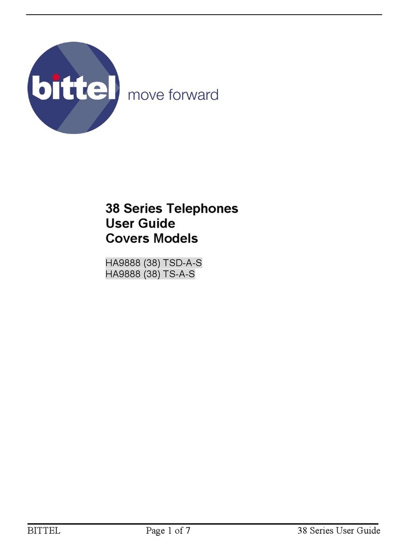 Bittel HA9888 (38) TSD-A-S User manual