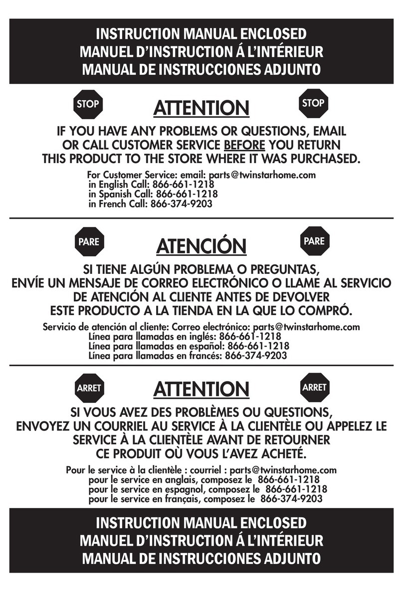 Twin-Star International 18WM100 Assembly instructions