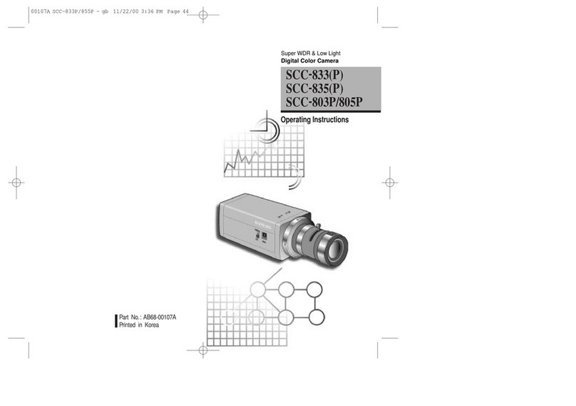 Samsung SCC-833 User manual