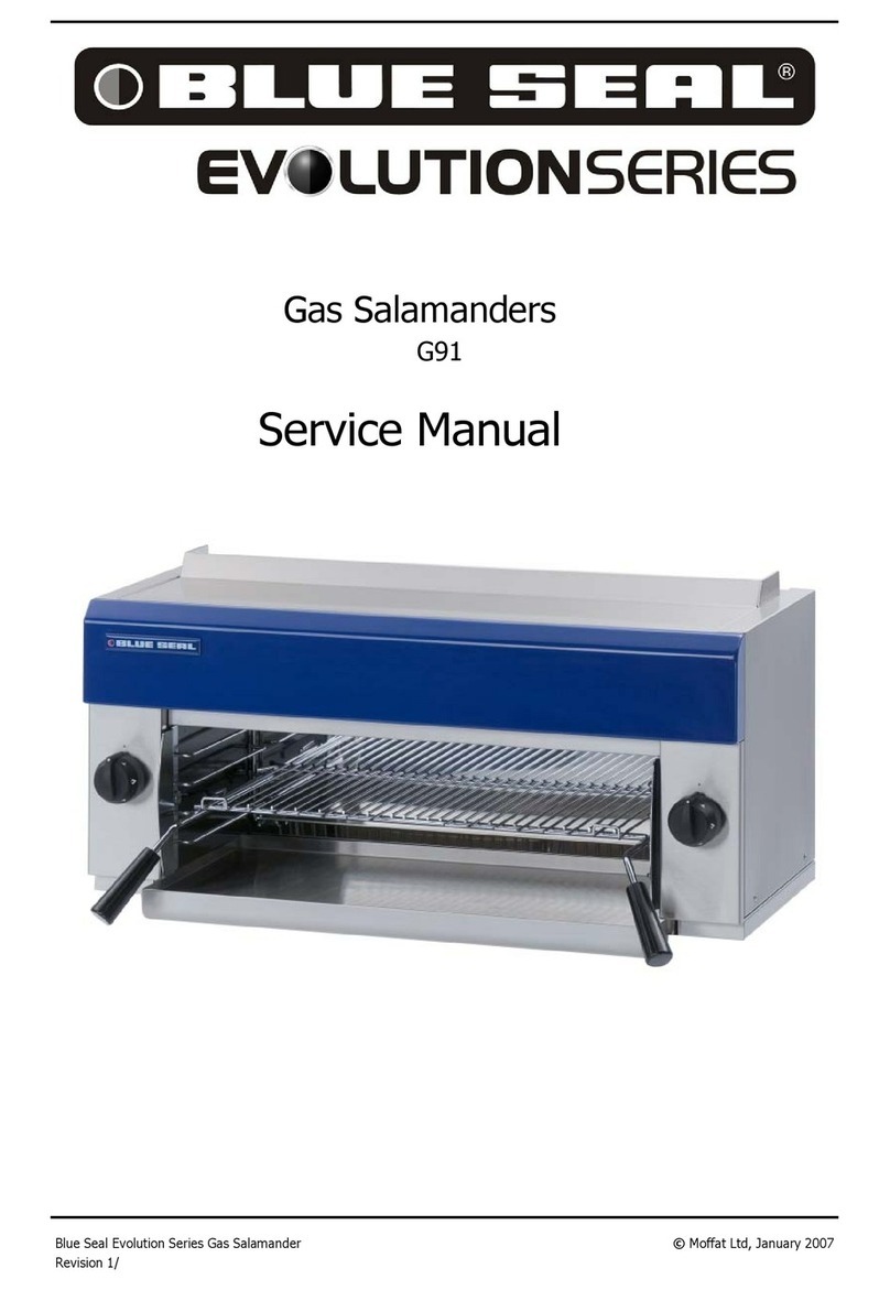 Blue Seal G91 User manual