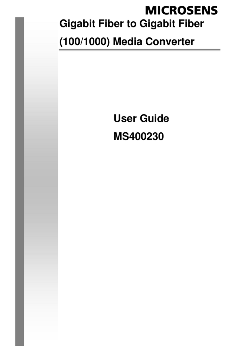 Microsens MS400230 user guide
