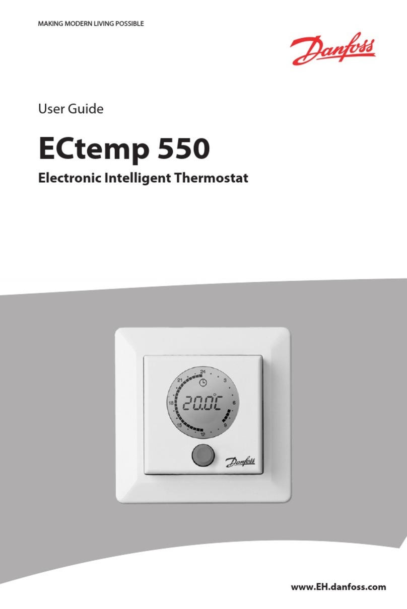 Danfoss ECtemp 550 user guide
