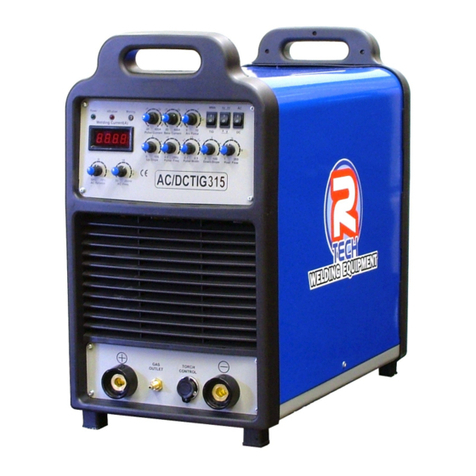 Rtech TIG315 User manual