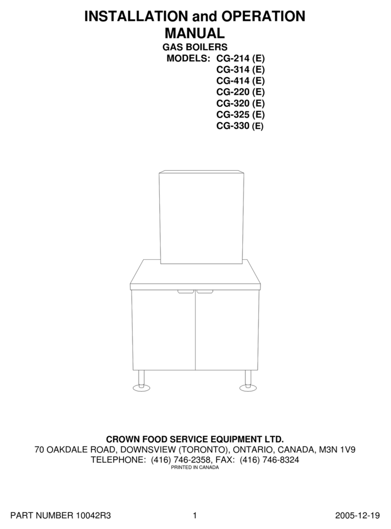 Crown CG-214 User manual