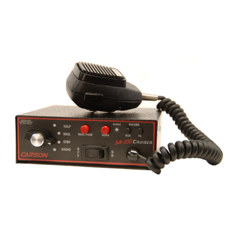 Carson SA-500 User manual
