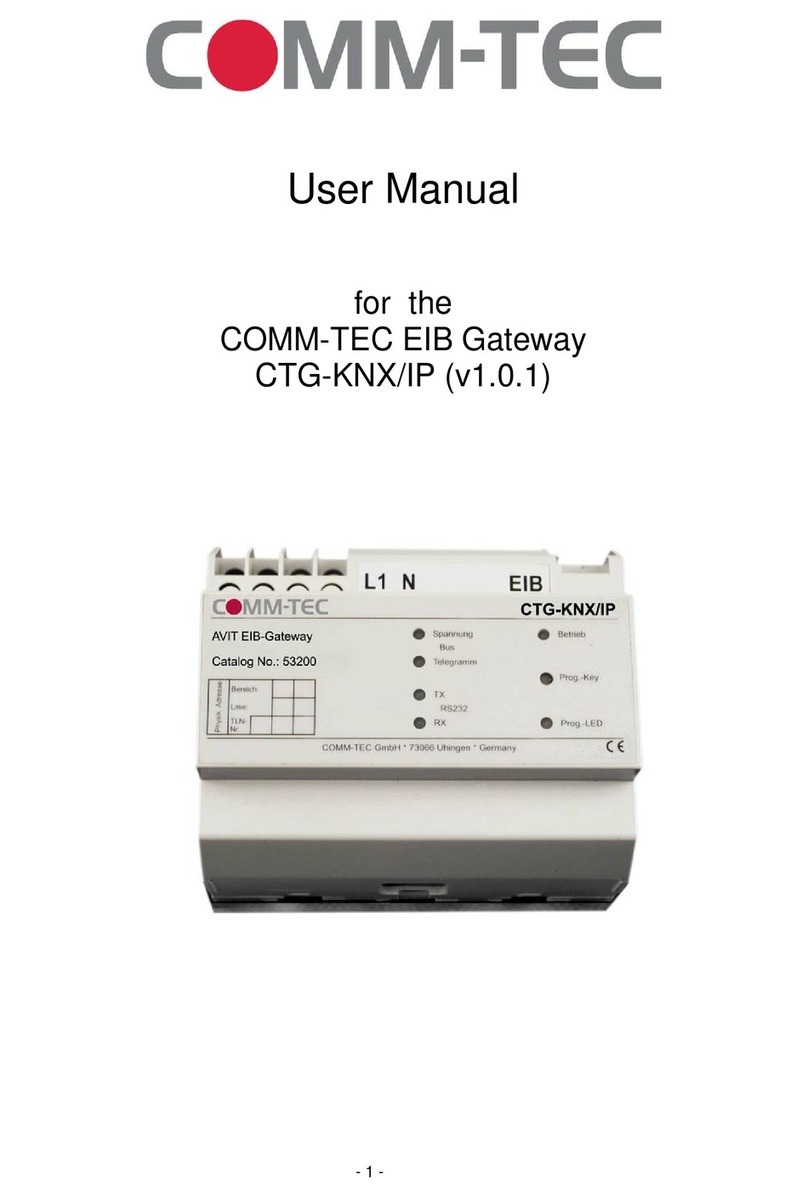 Comm-Tec EIB user manual