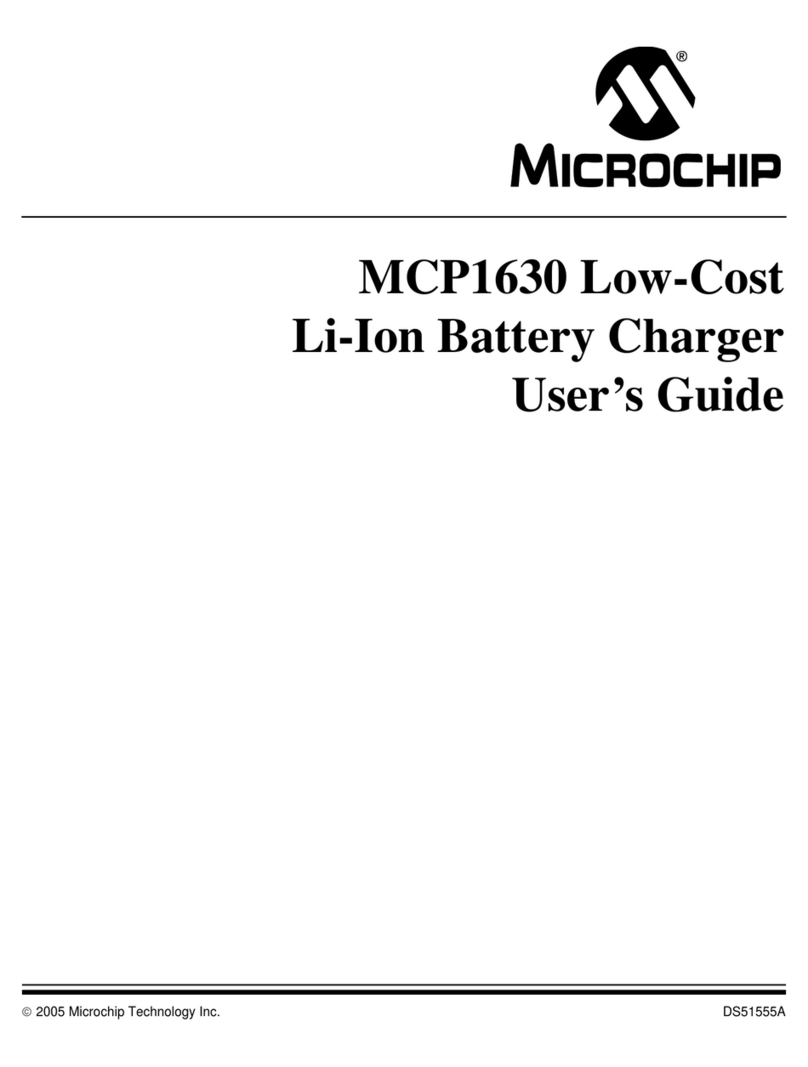 Microchip Technology MCP1630 NiMH User manual