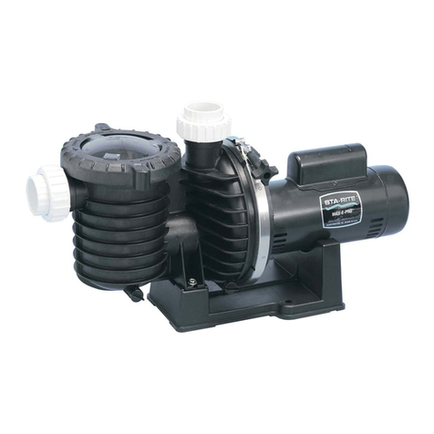 Pentair Pool Products MAX-E-PRO User manual Pentair Pool Products MAX-E-PRO User manual