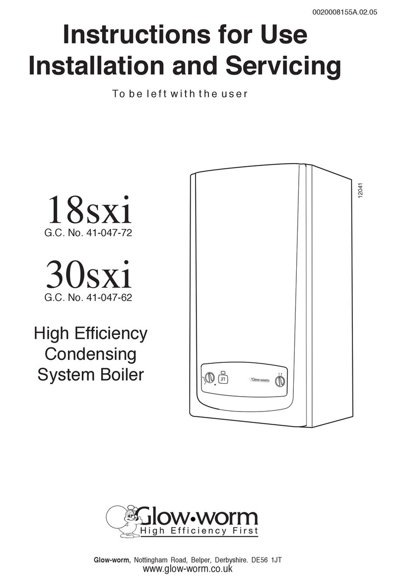 Glowworm 18sxi Operating manual