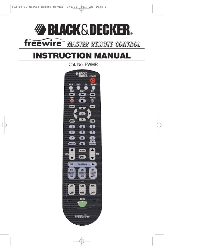 Black & Decker freewire instruction manual Black & Decker freewire instruction manual