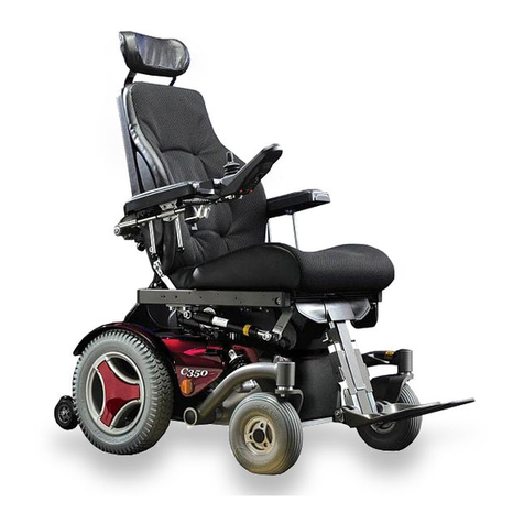 Permobil C350 User manual