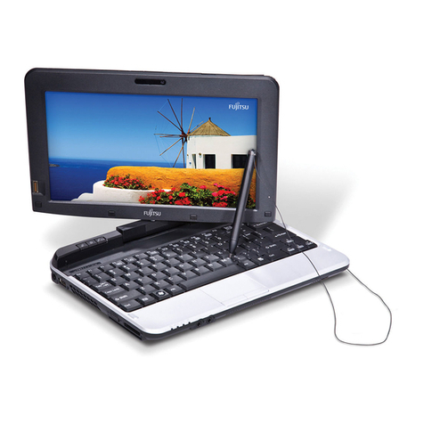 Fujitsu Lifebook T580 operating manual