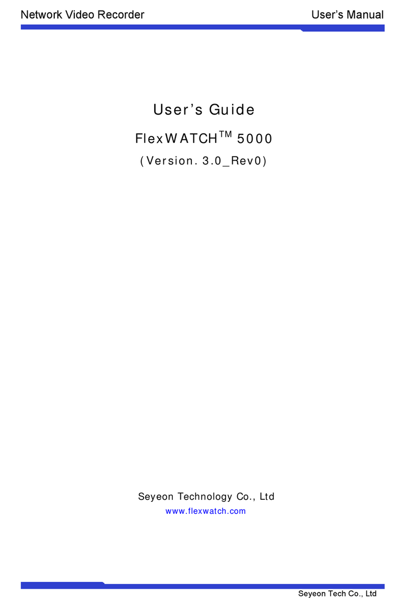 Seyeon Technology FlexWatch 5000 user guide