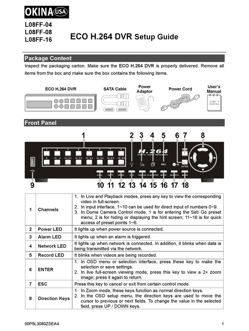 Okina L08FF-04 Setup guide