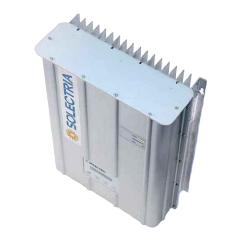 Solectria Renewables PVI 2500 User manual Solectria Renewables PVI 2500 User manual