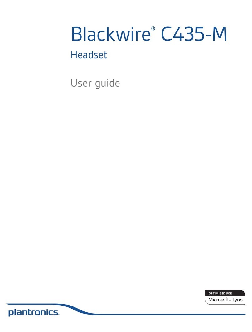 Plantronics Blackwire C435-M User manual