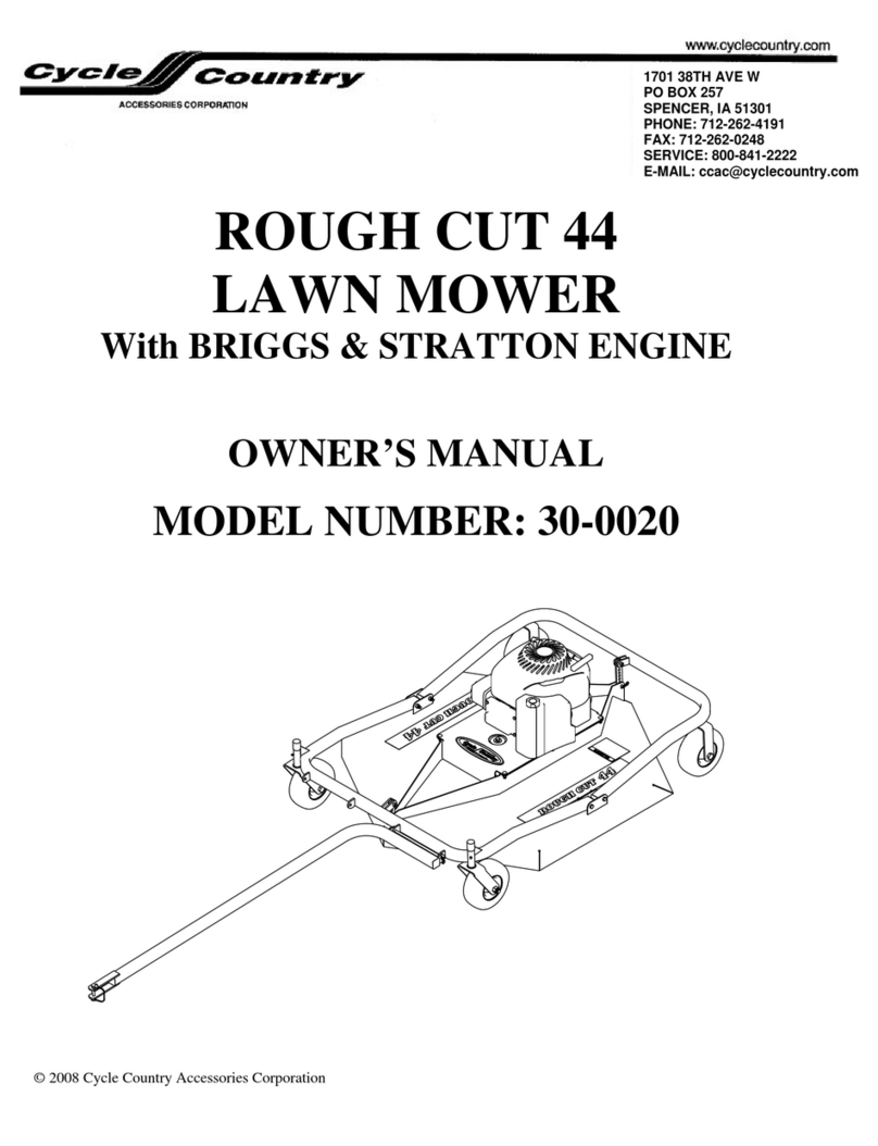 Cycle Country 30-0020 owner's manual