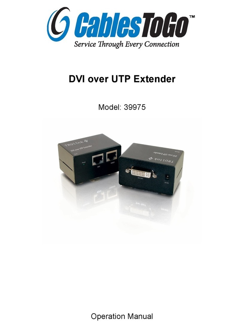 Cables to Go 39975 User manual