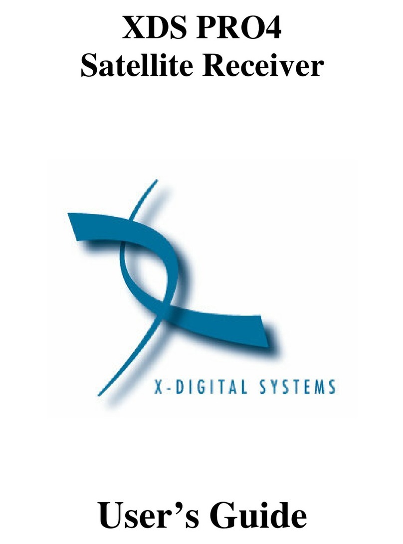 X-Digital System PRO4 User manual