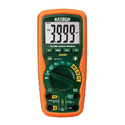 Extech Instruments EX505 user guide