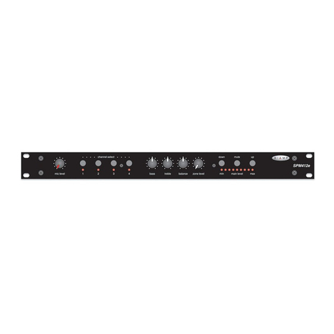 Biamp SPM 412e Operation manual