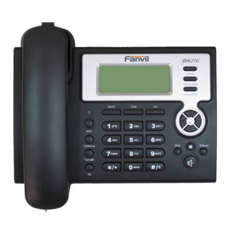 Fanvil BW210 User manual