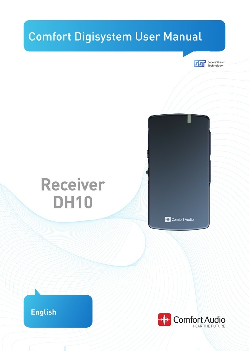 Comfort audio Comfort Digisystem DH10 user manual