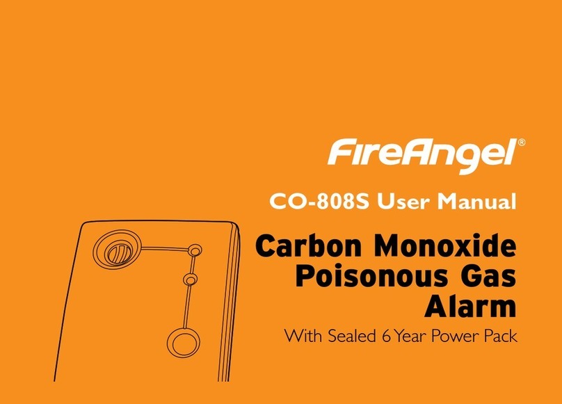 FireAngel CO-808S User manual