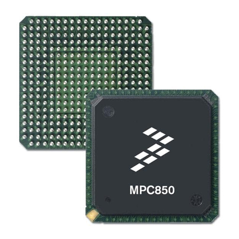 Freescale Semiconductor MPC850 User manual Freescale Semiconductor MPC850 User manual