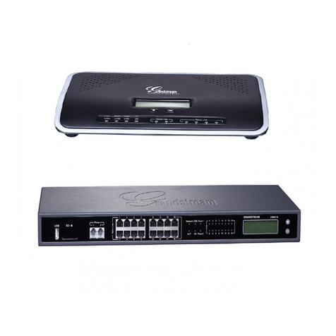 Grandstream Networks UCM6100 Series User manual